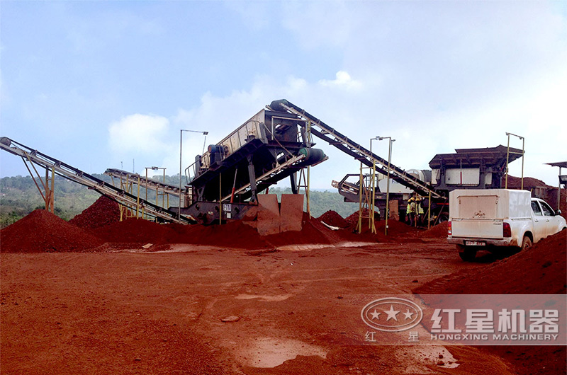 紅星移動(dòng)破碎站現(xiàn)場(chǎng) 紅星移動(dòng)破碎站現(xiàn)場(chǎng)