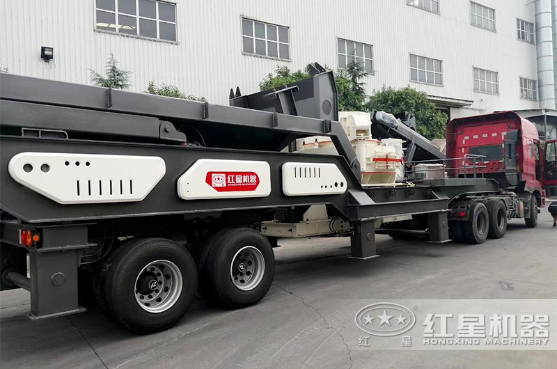 破碎鵝卵石的移動制沙機(jī)設(shè)備 破碎鵝卵石的移動制沙機(jī)設(shè)備