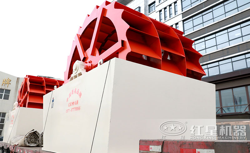 日產(chǎn)2000噸輪式洗砂機(jī) 日產(chǎn)2000噸輪式洗砂機(jī)