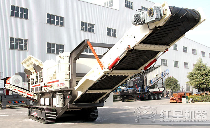 全自動(dòng)移動(dòng)顎式破碎站 全自動(dòng)移動(dòng)顎式破碎站